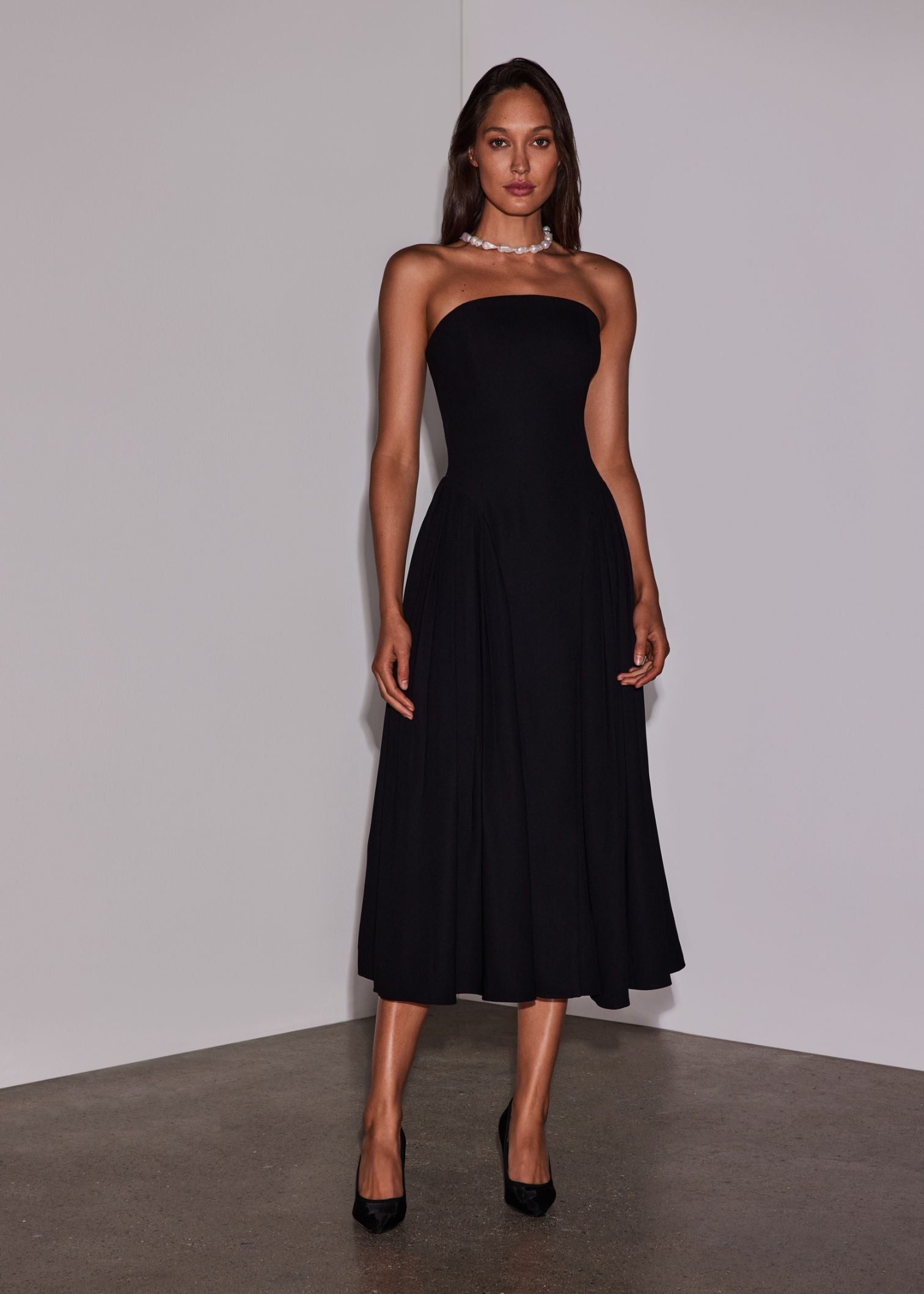 Aria Dress in Black – Florence & Fortitude