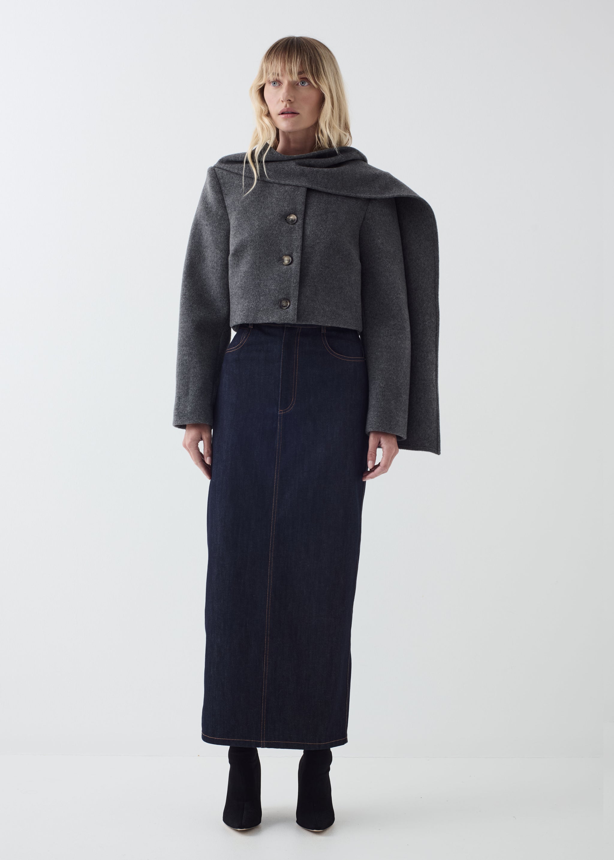 Blair Jacket in Charcoal – Florence & Fortitude