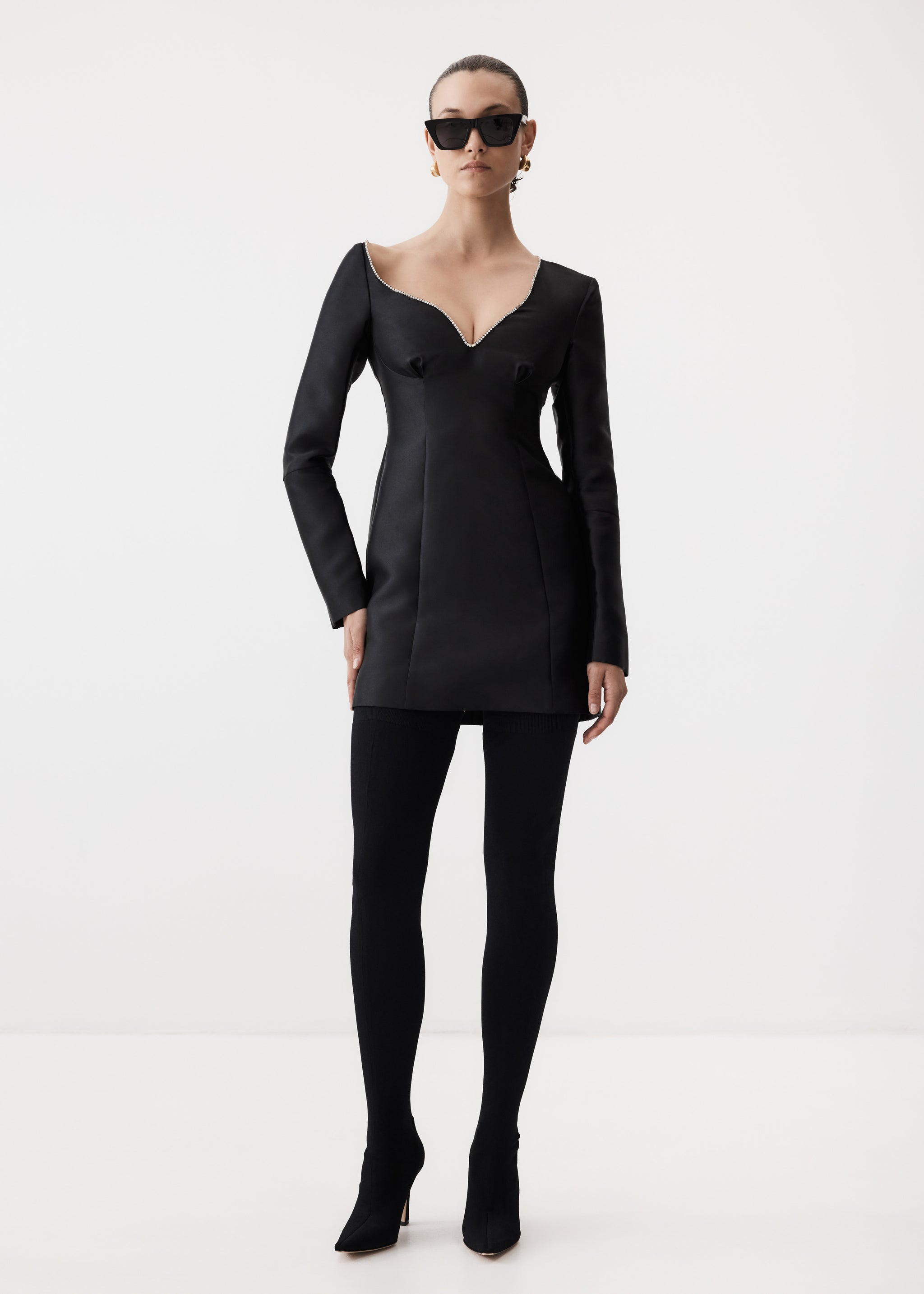Celine Dress in Black – Florence & Fortitude