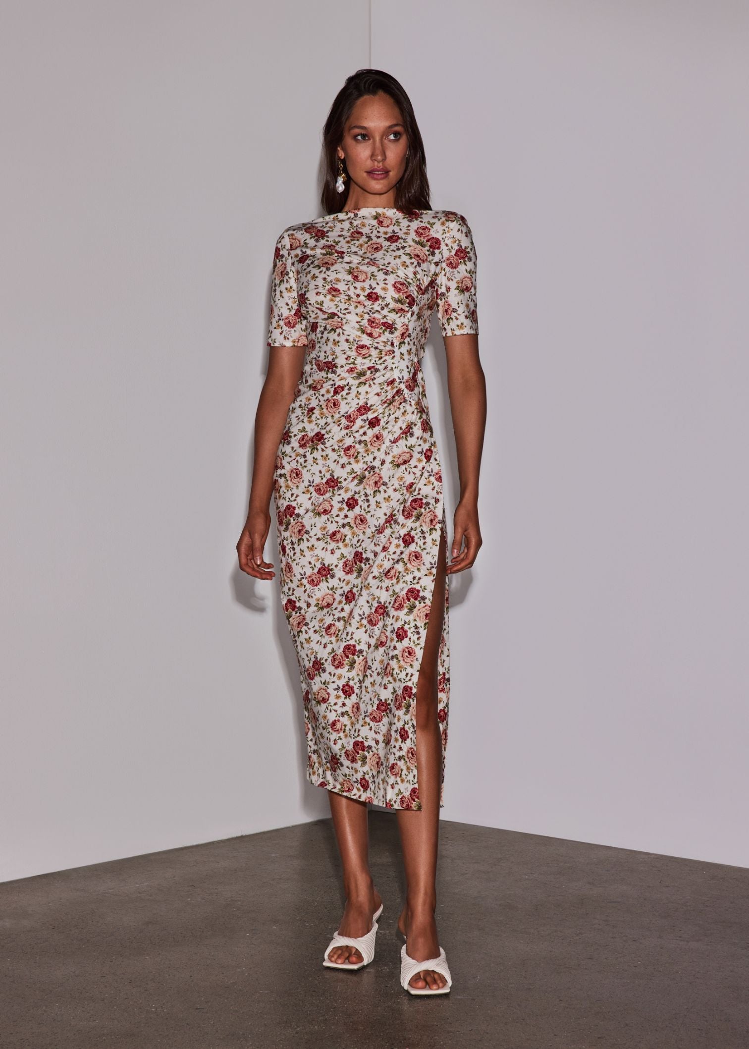 Chloe Dress in Floral – Florence & Fortitude