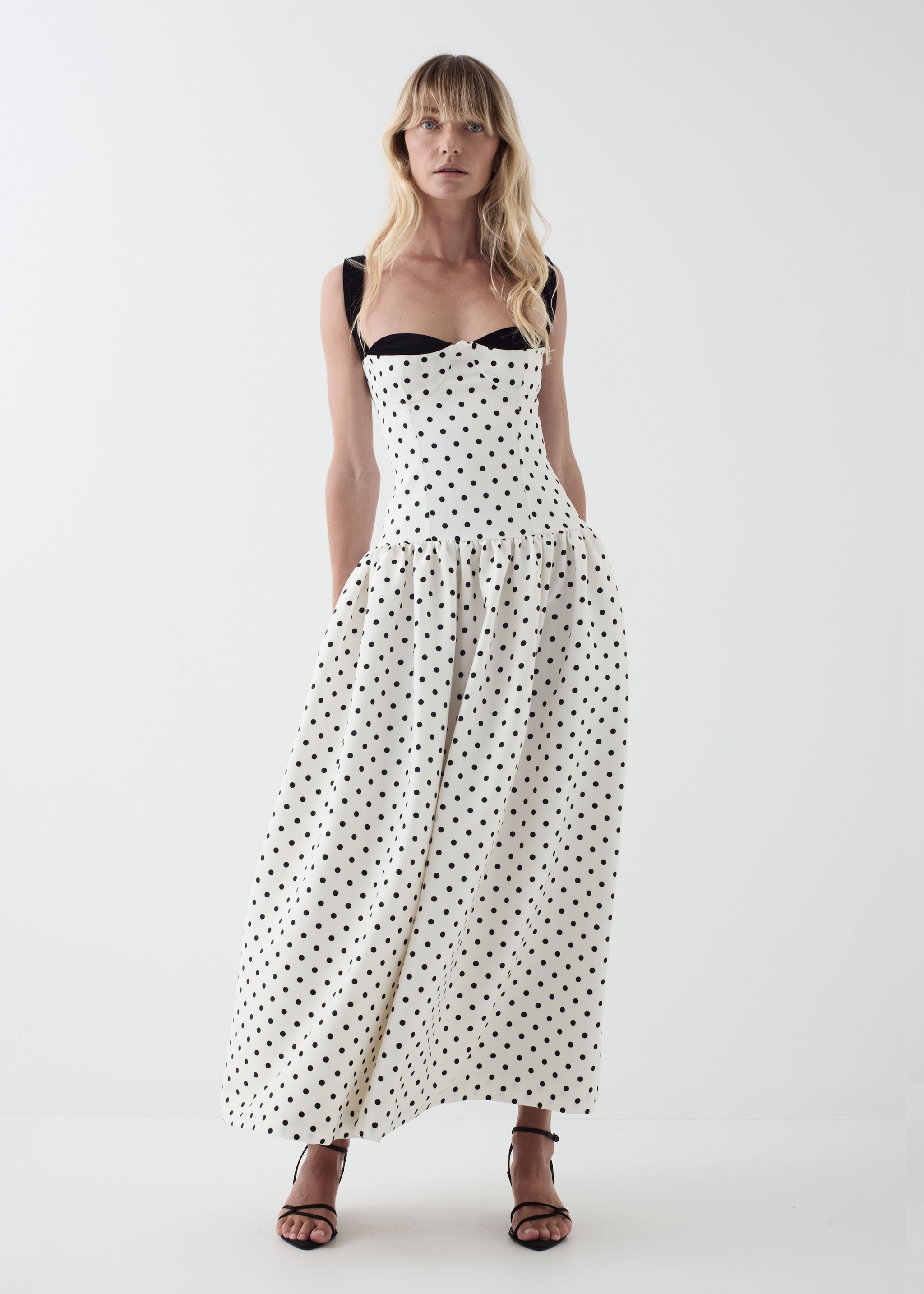 Daphne Dress in Polka Dot – Florence & Fortitude