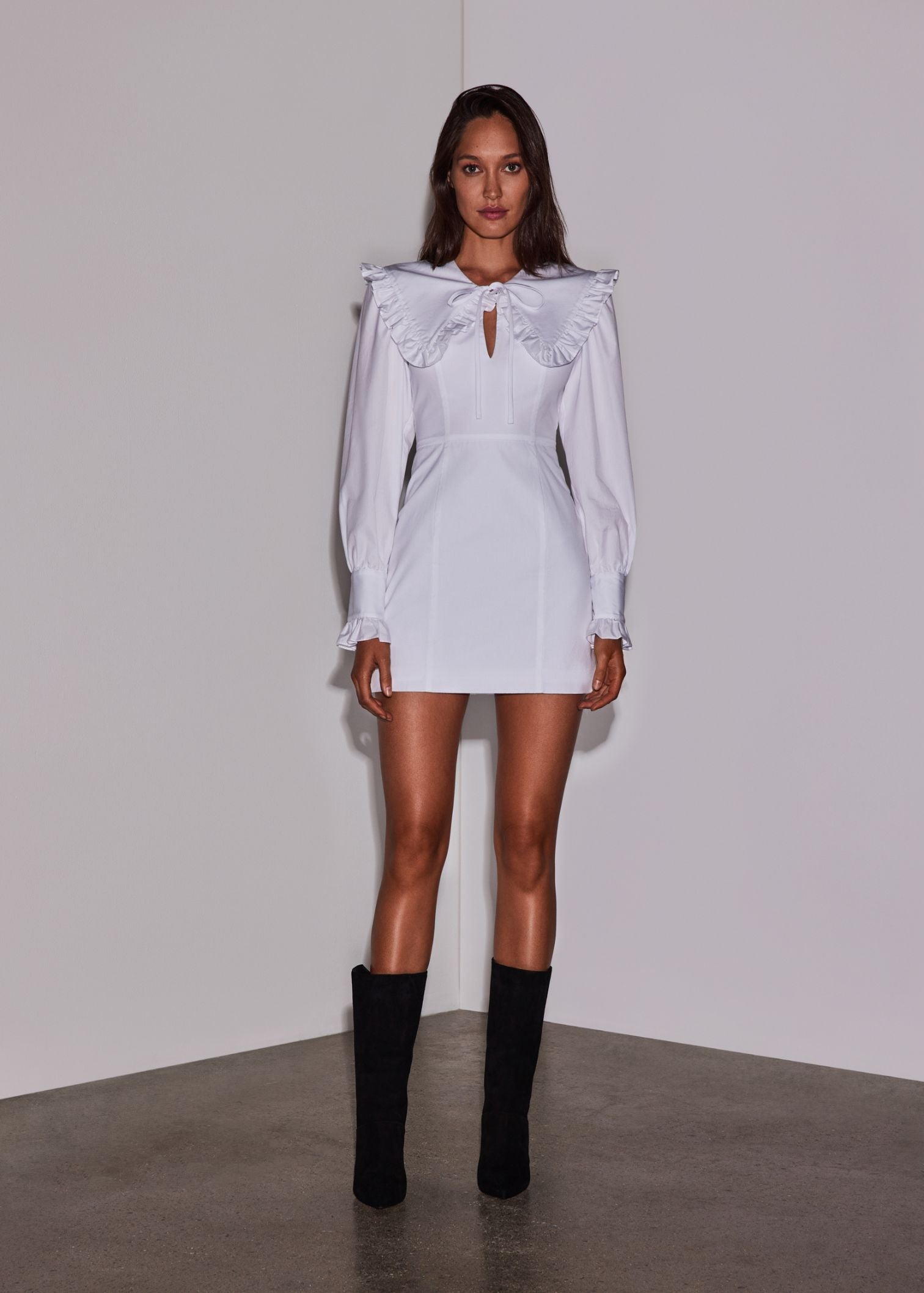 white iris dress Mini by Amy Jane London the Iris dress is perfect for formal occasions Iris by NEWHITE Zo