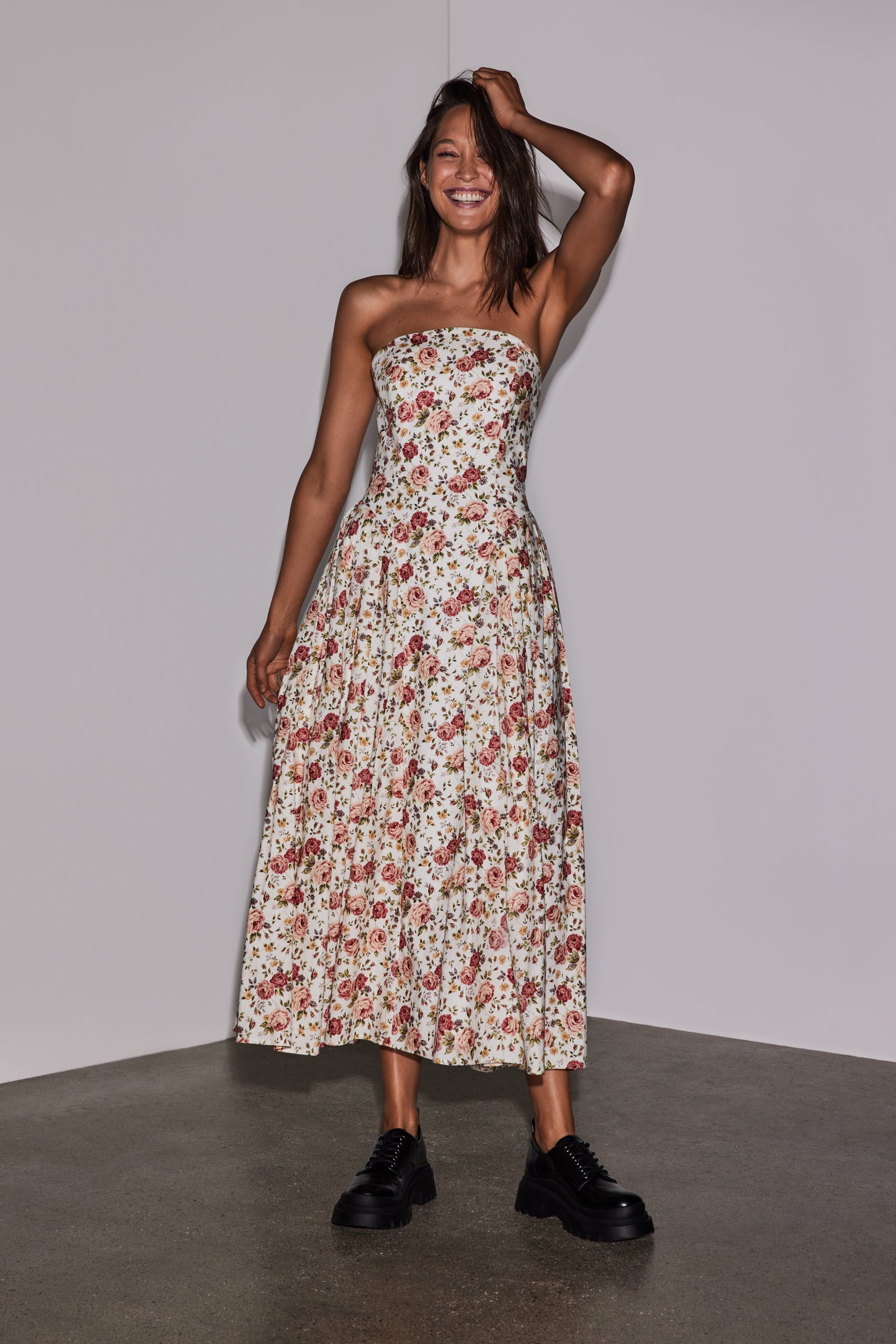 Aria Dress in Floral Florence & Fortitude Aria Dress in Floral Florence & Fortitude